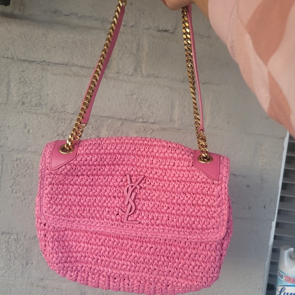 YSL raffia bag - Picture 12 of 16